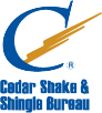 Cedar Shake & Shingle Bureau logo
